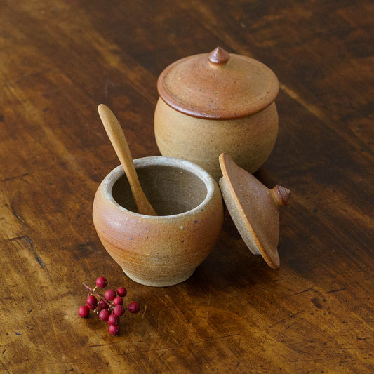 塩壷 上膨れ S|川尻製陶所