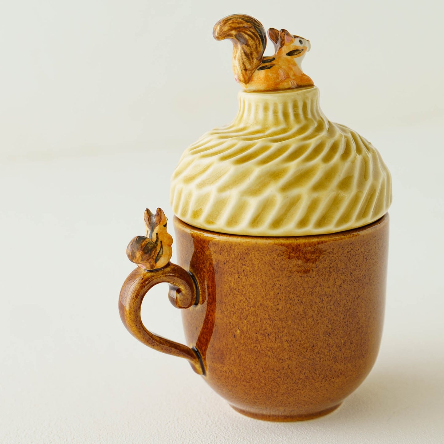 リスどんぐり帽子カップ|Sugar Poppo