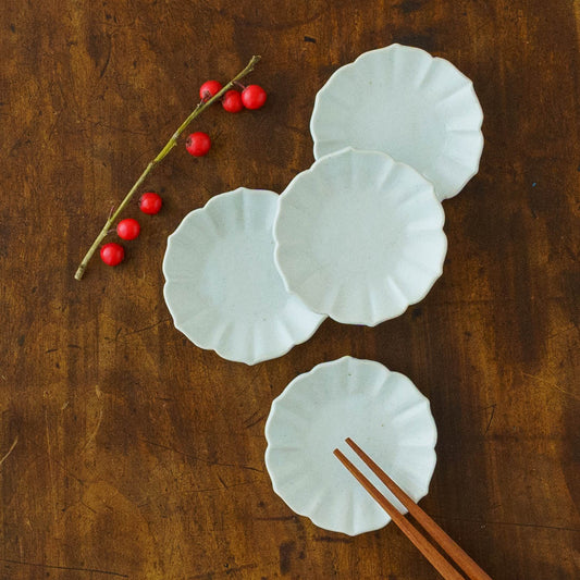 白瓷小皿|鈴木まどか