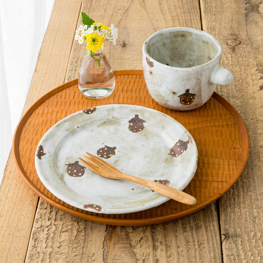 18.5cm plate C|Junko Okazaki