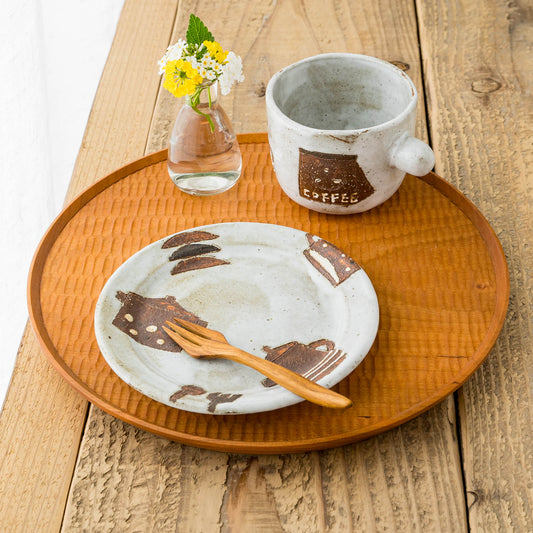 15.5cm plate A|Junko Okazaki