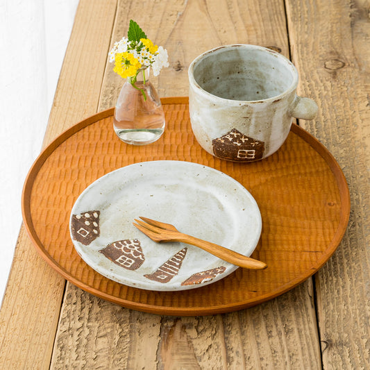 15.5cm plate C|Junko Okazaki