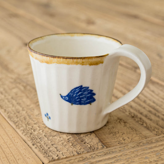 Shinogi Mug Hedgehog | Yasumi Kobo