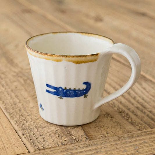 Shinogi Mug Crocodile|Yasumi Kobo