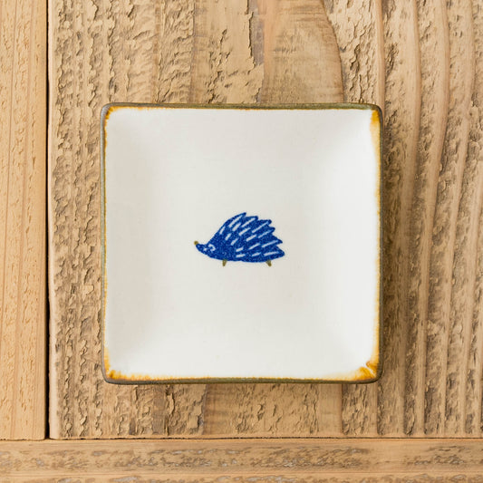 Plate S Hedgehog | Yasumi Kobo