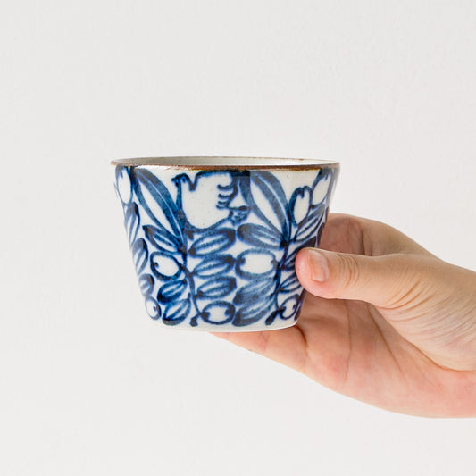 キカキカクさんのそばちょこオリーブ柄