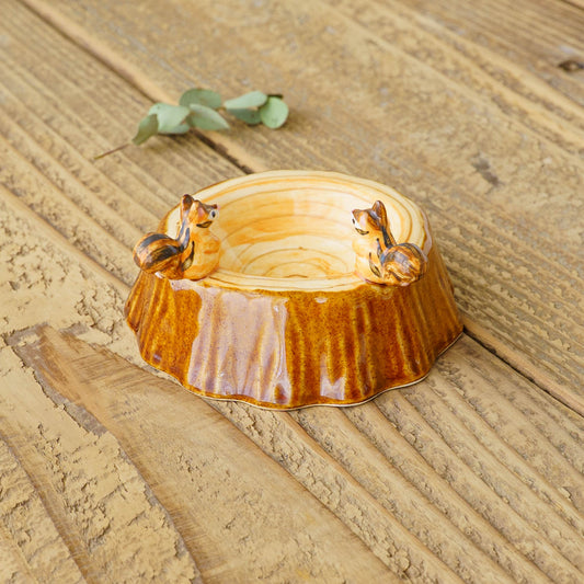 Squirrel Stump Small Bowl| Sugar Poppo