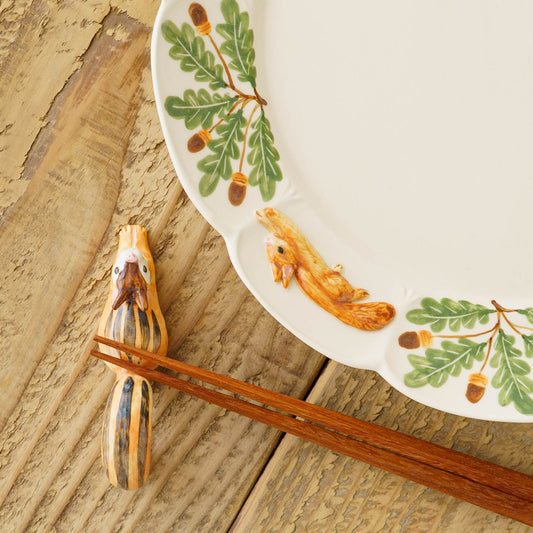 Squirrel chopstick rest | Sugar Poppo
