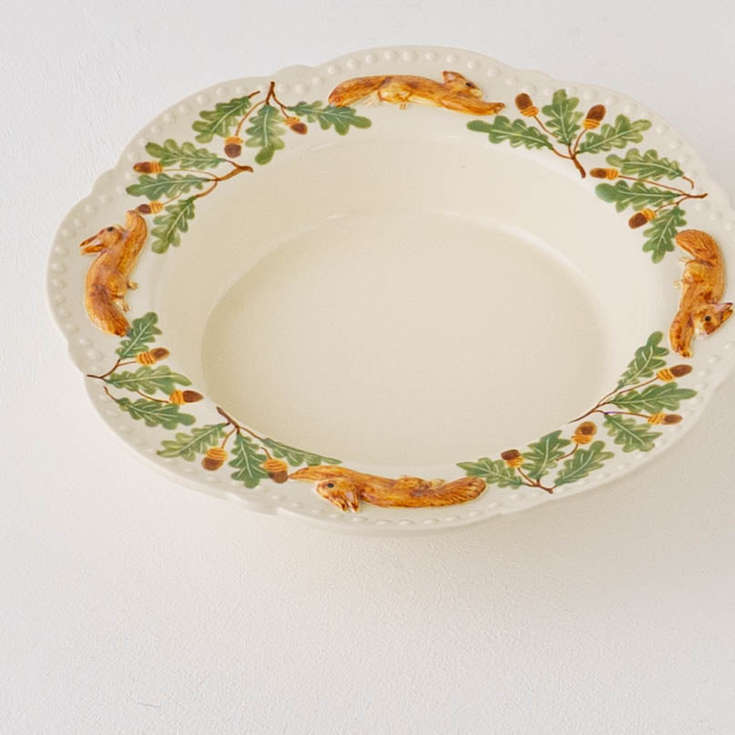 Shallow Bowl Hopping Squirrel | Sugar Poppo