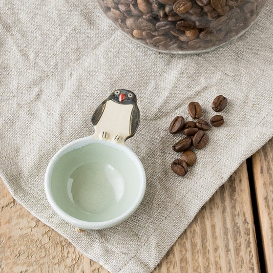 poetoria種田ゆかさんのコーヒーメジャースプーンペンギン