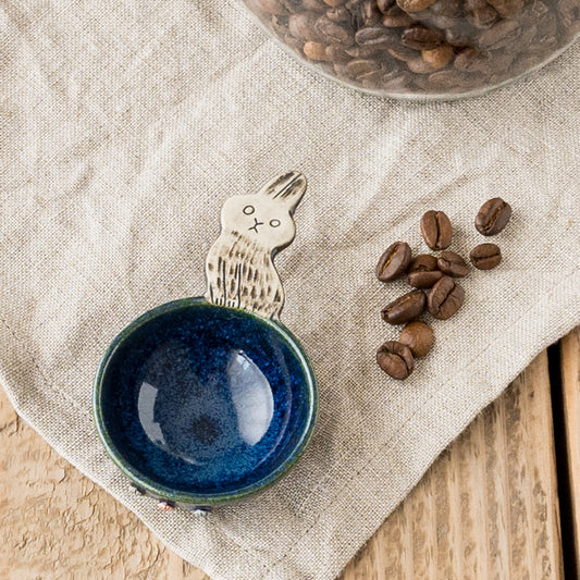 poetoria種田ゆかさんのコーヒーメジャースプーンうさぎ