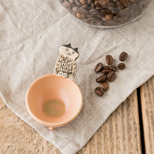 poetoria種田ゆかさんのコーヒーメジャースプーンねこ