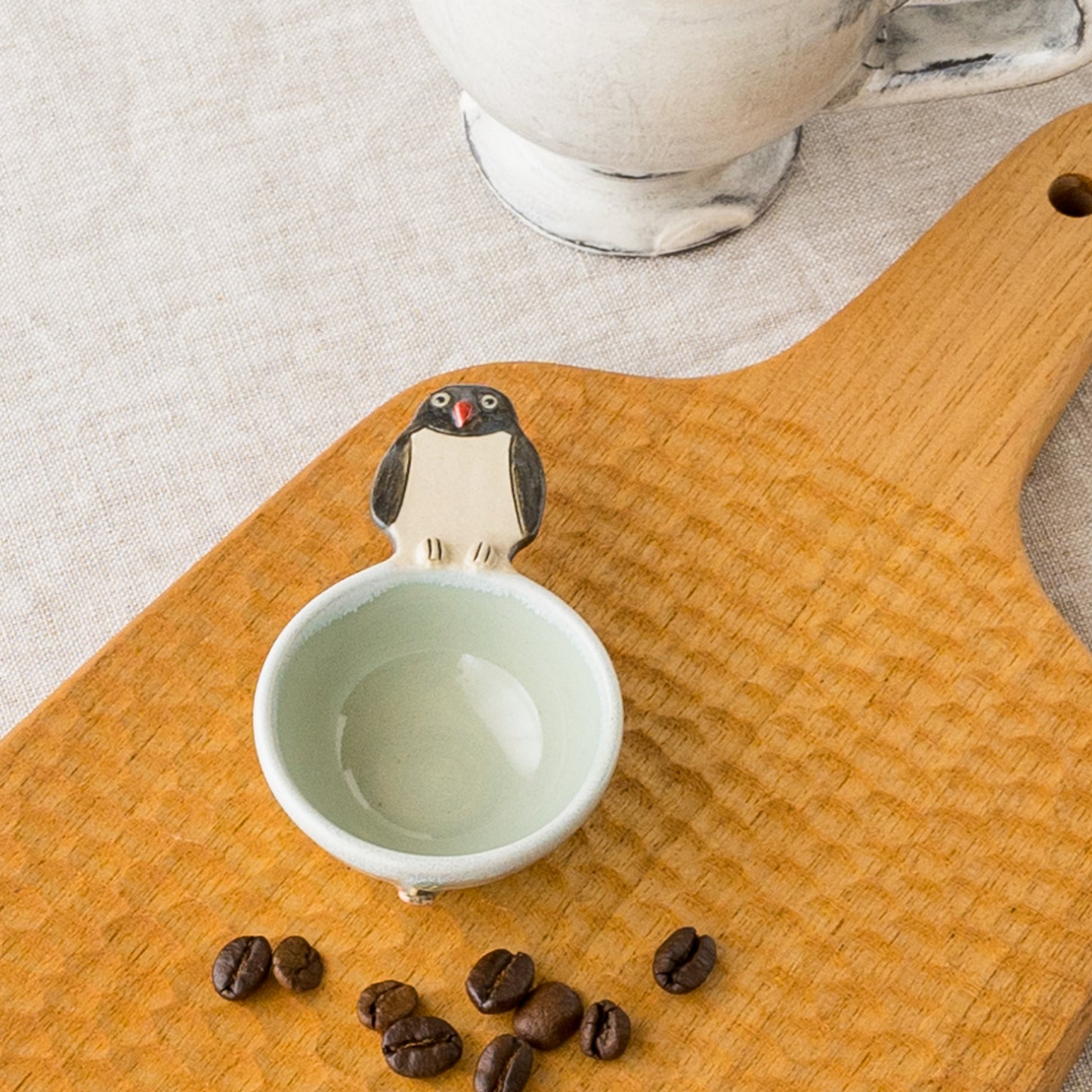poetoria種田ゆかさんのコーヒーメジャースプーンペンギン