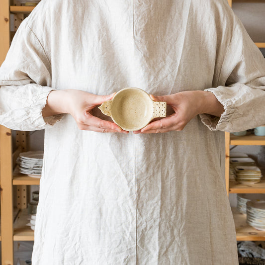 鳥の形が愛らしい金成潤子さんのとり丸鉢