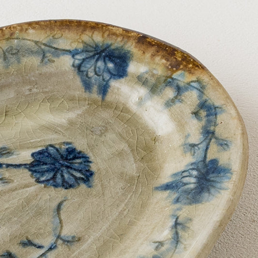 加賀美円さんの安南手オーバルリム皿小