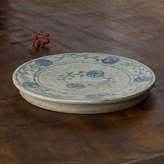 加賀美円さんの安南手7寸プレート皿