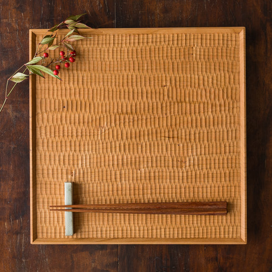 食卓が素敵な雰囲気に包まれる木工房玄高塚和則さんの一人膳