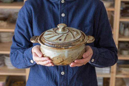 笠原良子さんの味わい深い土鍋