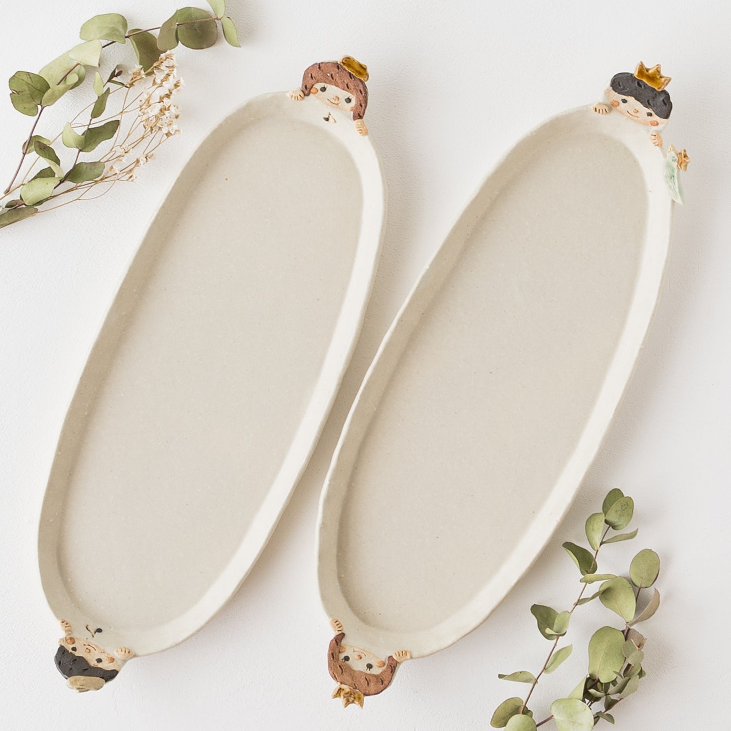 長皿 男の子 x 女の子 x 音符|山田裕恵