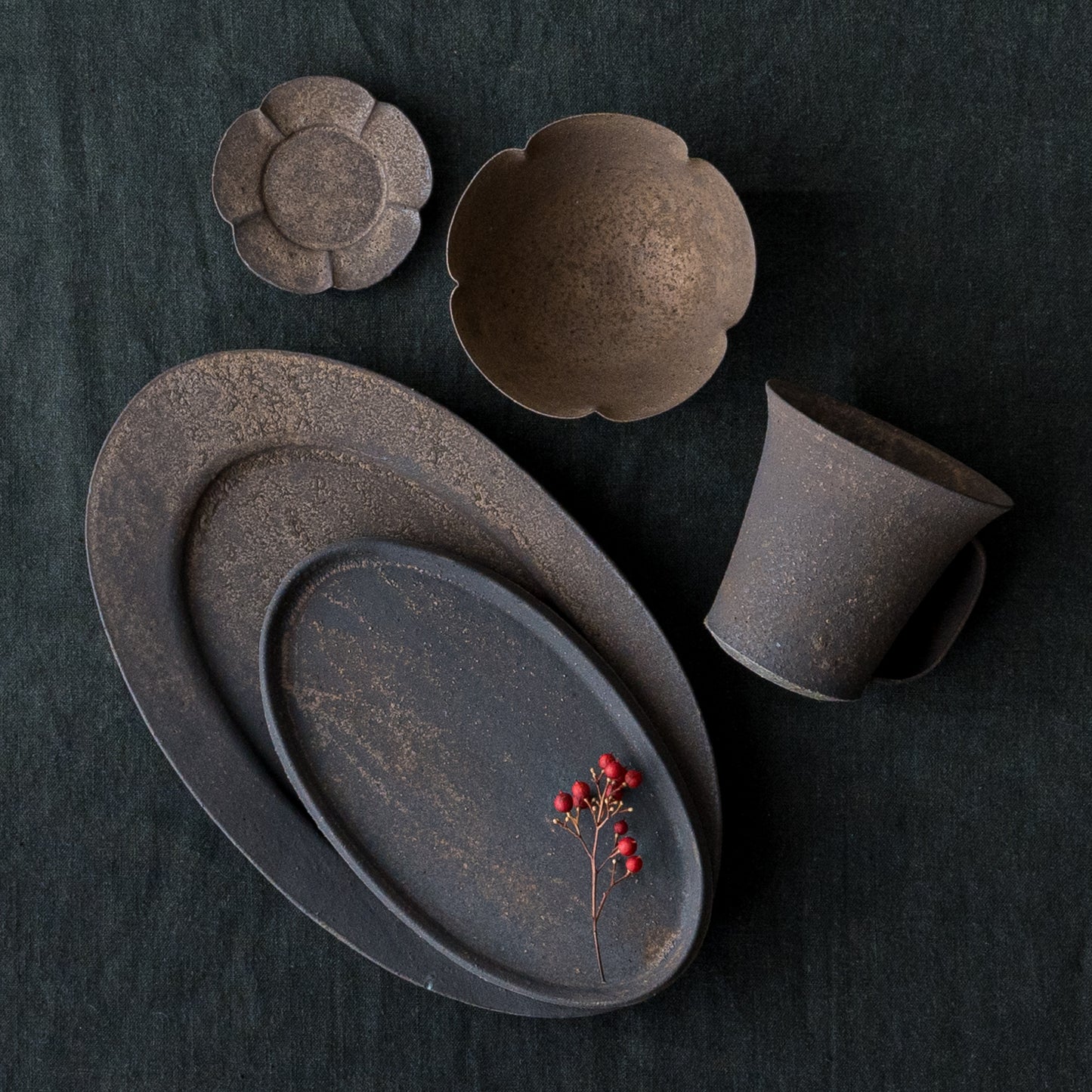 冨部咲喜子さんのうつわ