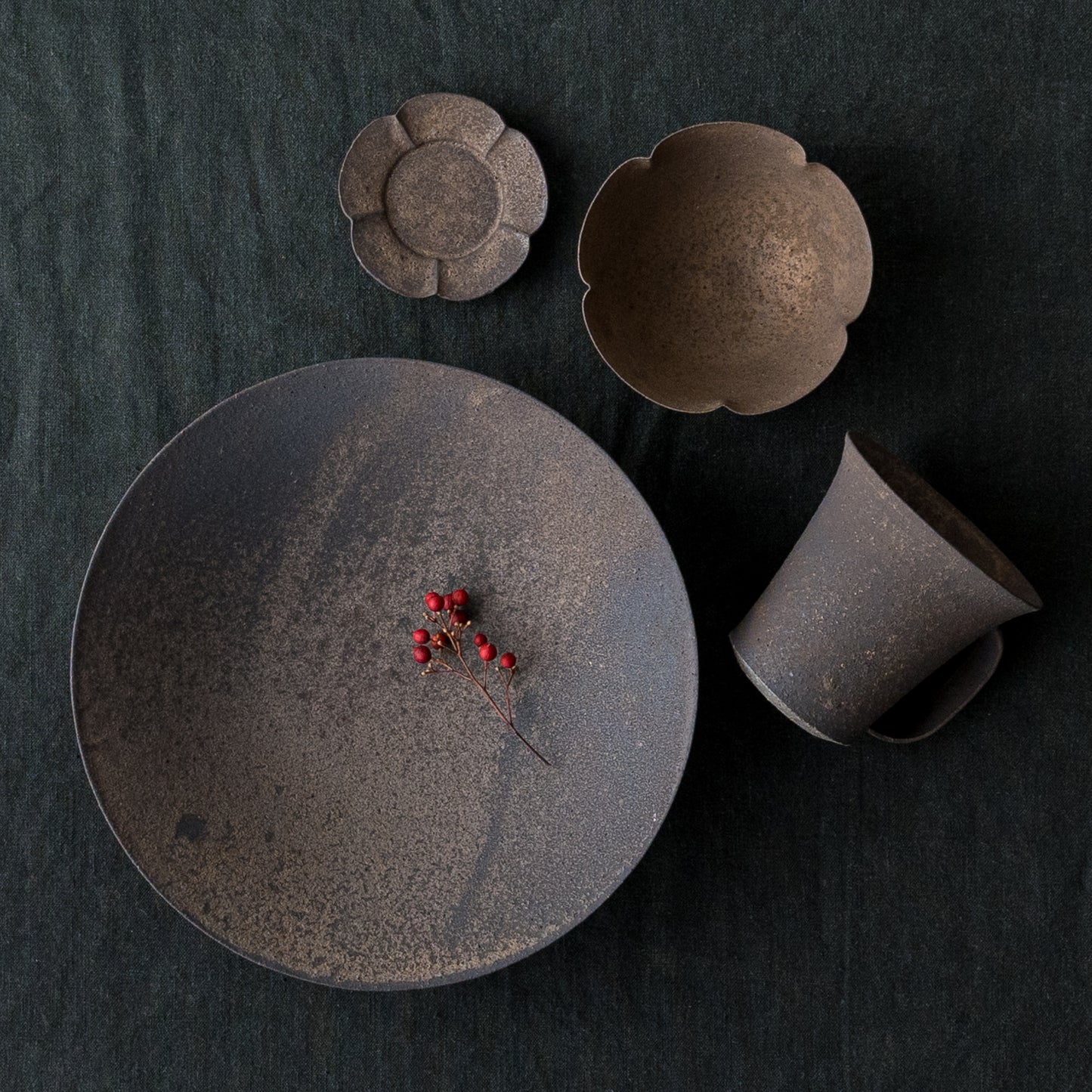 冨部咲喜子さんのうつわ