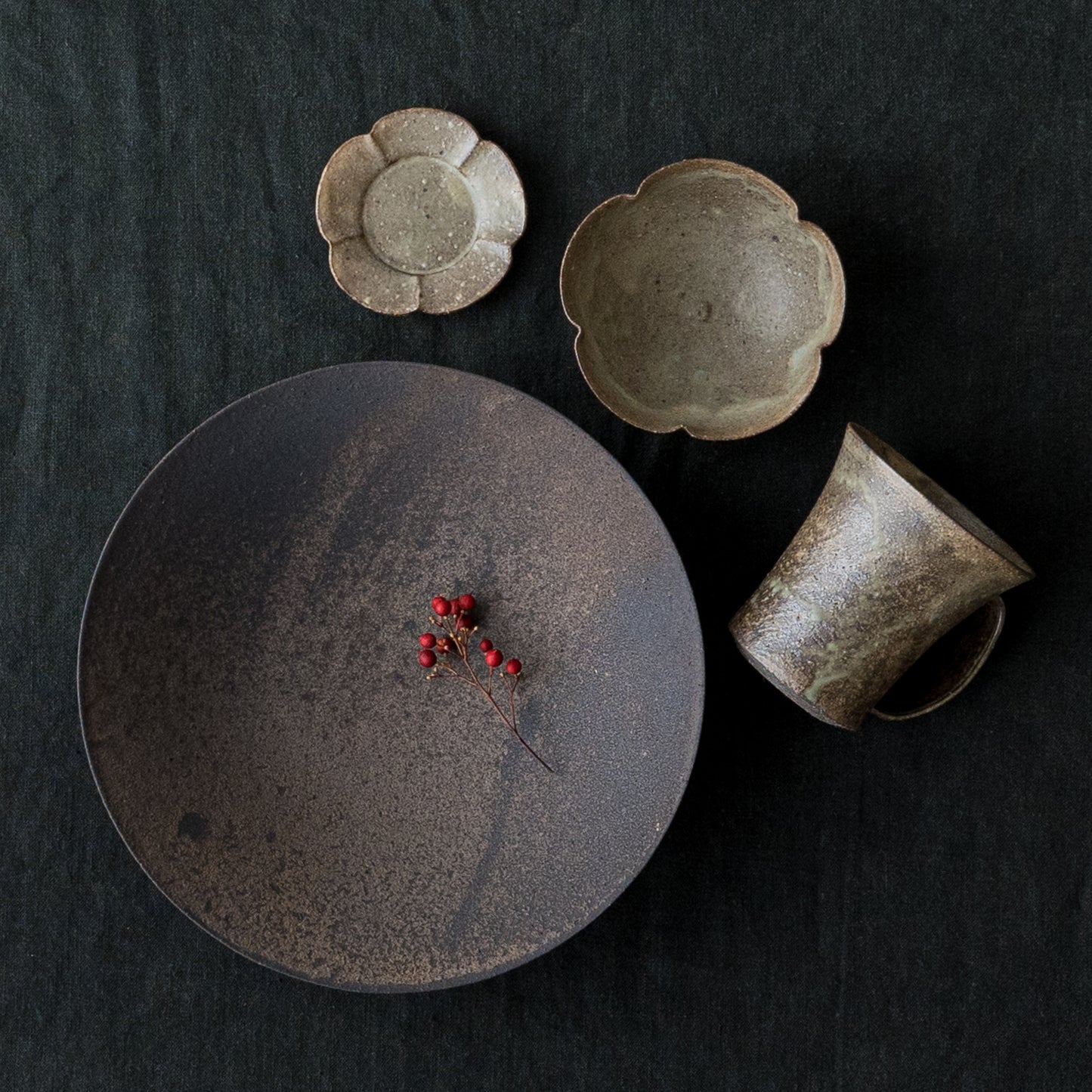 冨部咲喜子さんのうつわ