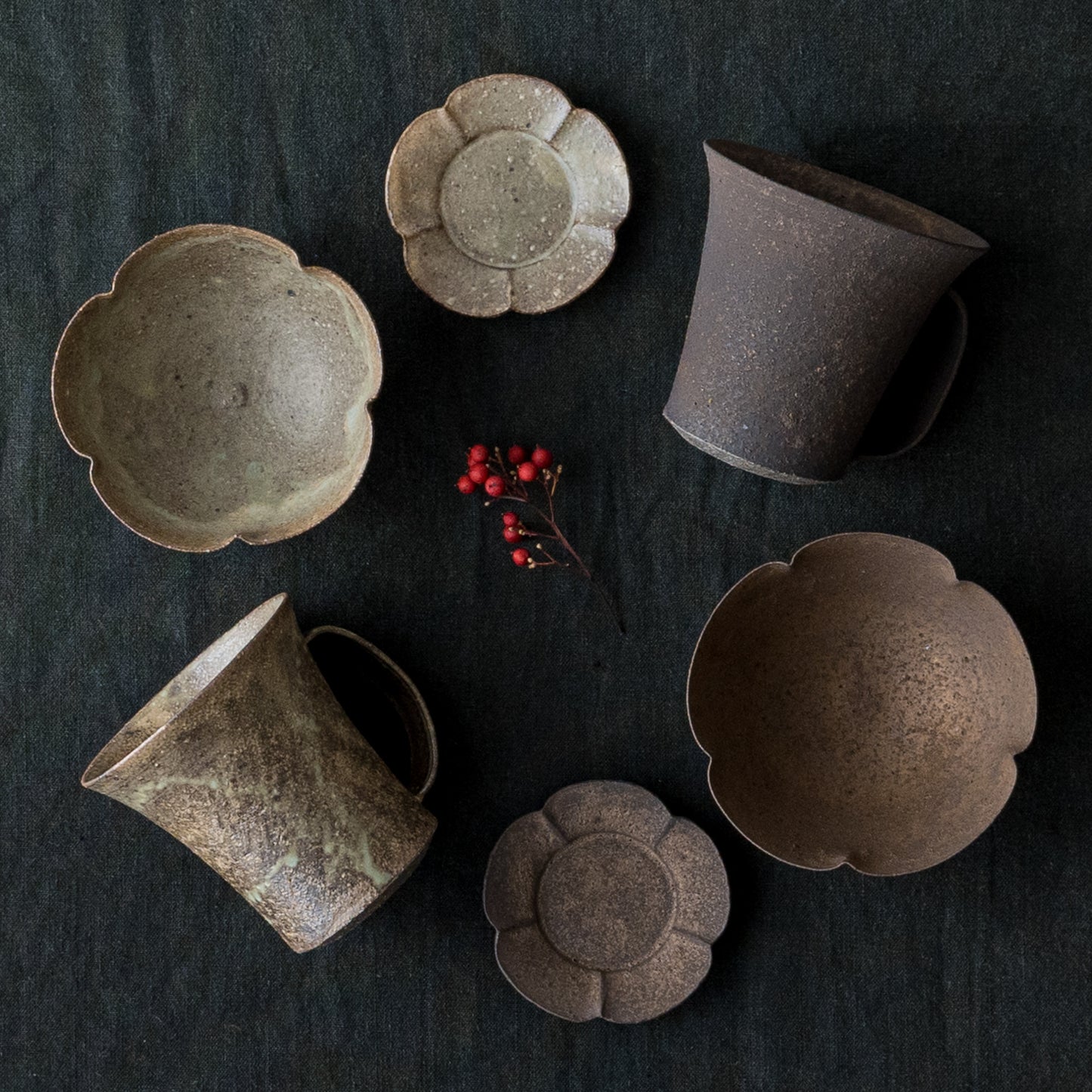 冨部咲喜子さんのうつわ