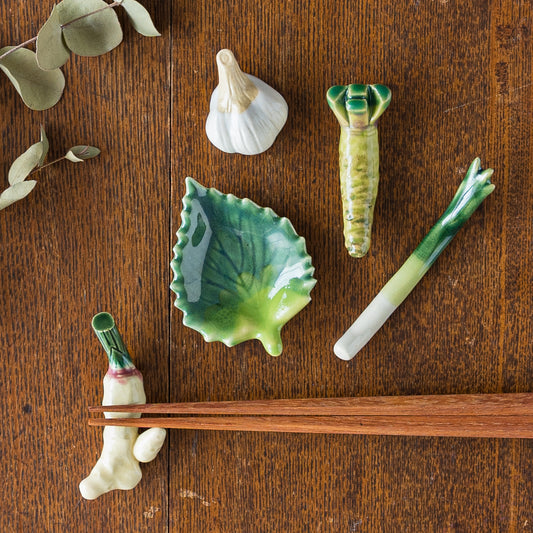 おしゃれでかわいいイホシロ窯の薬味シリーズの箸置き