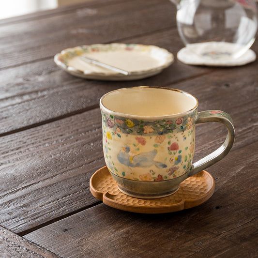 ははみやさんのblue birdマグカップ