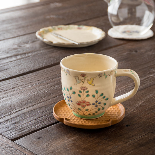 ははみやさんのhappy birdマグカップ