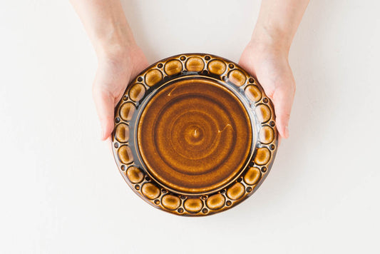 ルリアメ工房のパン皿