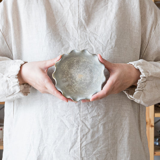 お料理を素敵に引き立ててくれる町田裕也さんのあわしろのなみなみ小鉢