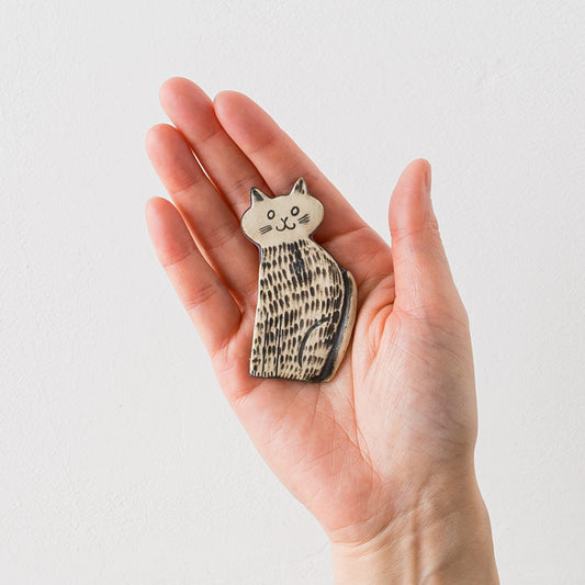 ほっこり優しい気持ちにしてくれるpoetoria種田ゆかさんのねこの箸置き