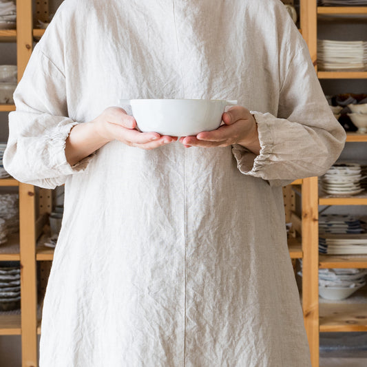 波佐見焼和山のグラタンボウル