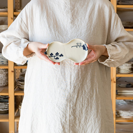 吉村尚子さんのひょうたん皿