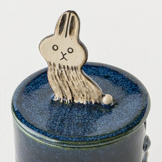 poetoria種田ゆかさんのシュガーポットうさぎ