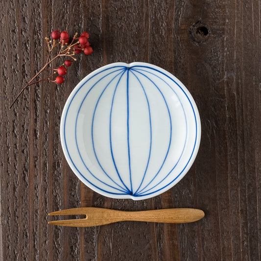 眞窯さんのyoumyaku高台皿3.5