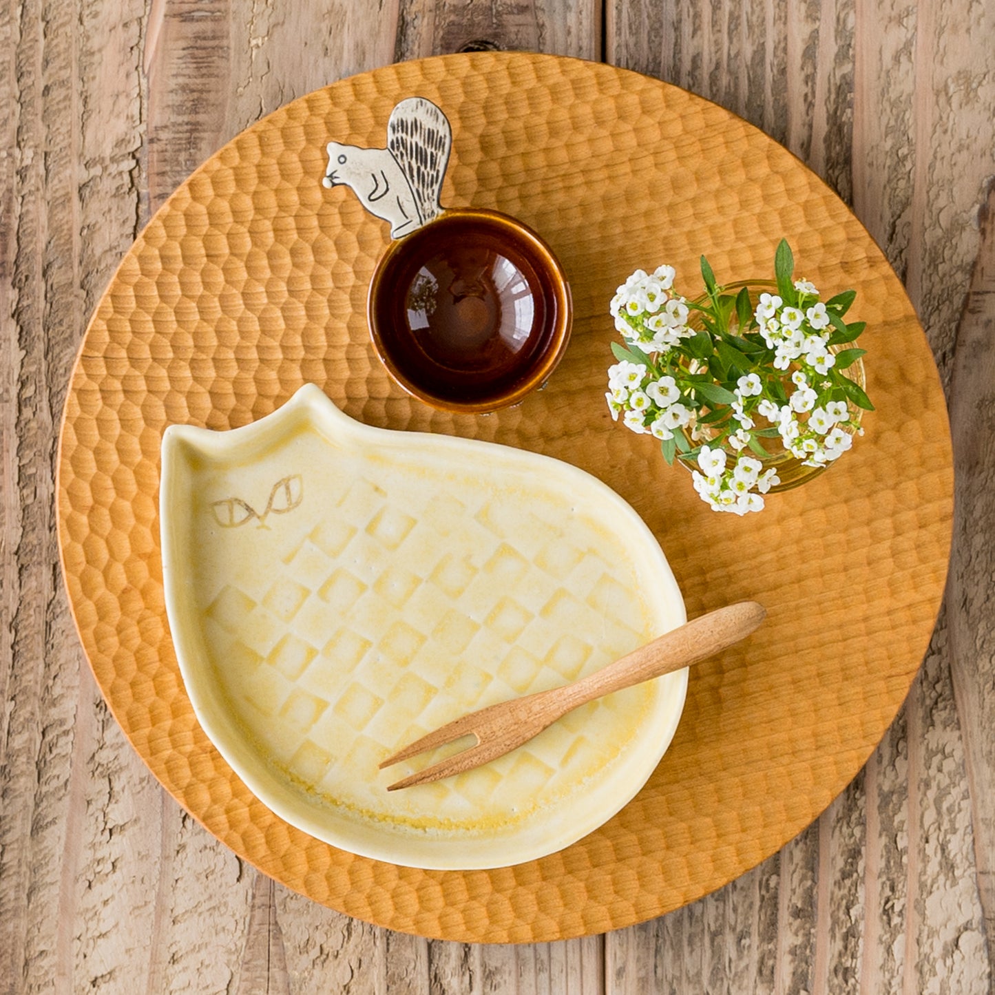 おしゃれで可愛いpoetoria種田ゆかさんのりすのコーヒーメジャースプーン