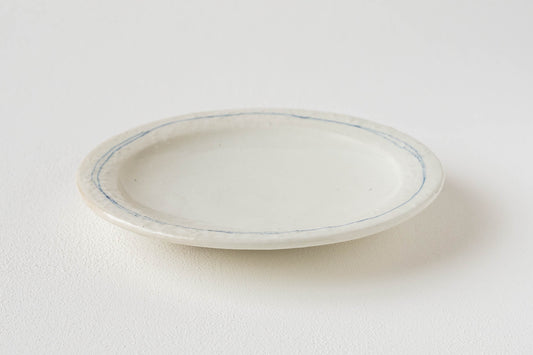 古谷浩一の粉引きのソーサー