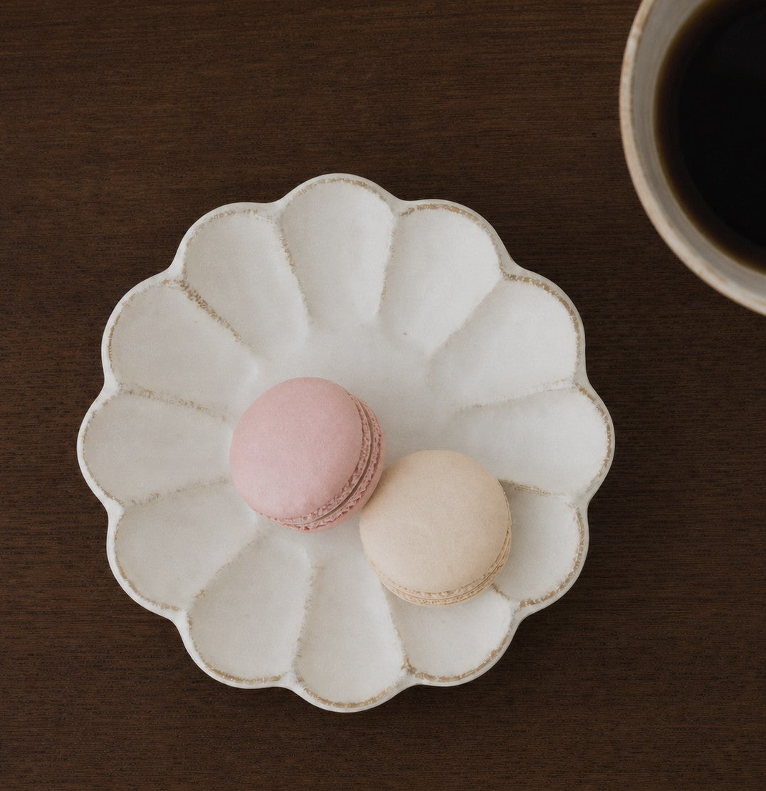 White Rinka 14 plate｜Kaneko Kohyo