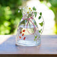 Goldfish flower Vase Red L | Gokurakuji Glass Studio