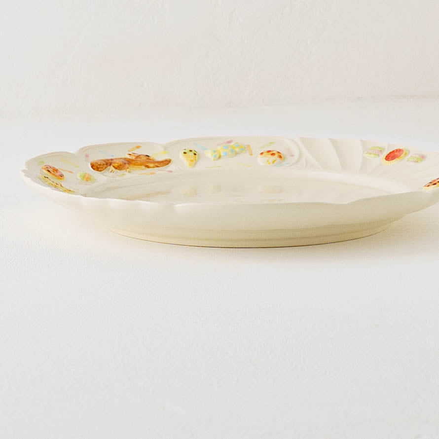 Antique Plate Squirrel Sweets | Sugar Poppo