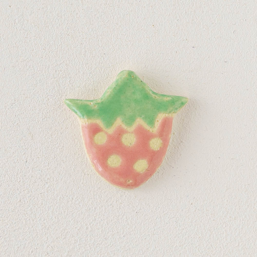 陶芸作家 木村涼子 お箸置き いちご｜鎌倉 窯元、作家もののうつわ通販