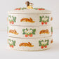 Japanese Tiered Box Squirrel and Strawberry | Sugar Poppo