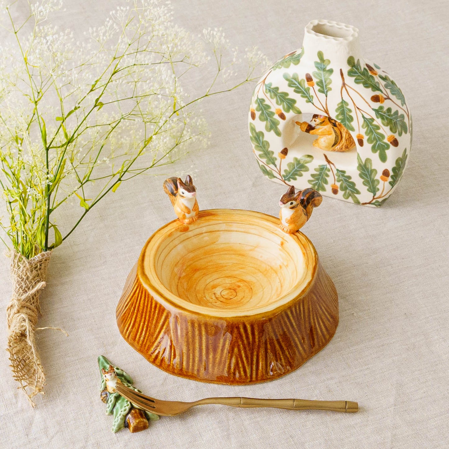 リスツリー箸置き｜Sugar Poppo