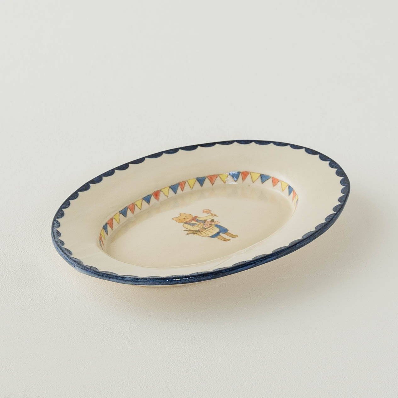 Oval Plate Small A | Yukiko Nagahama (Yabukarabou)