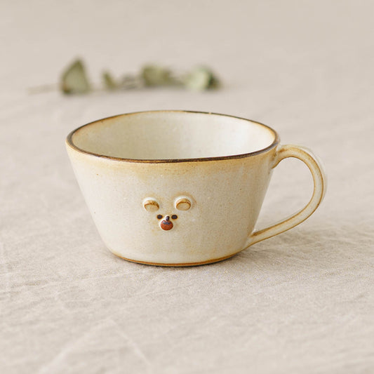 Bear mug white | Atelier Monora