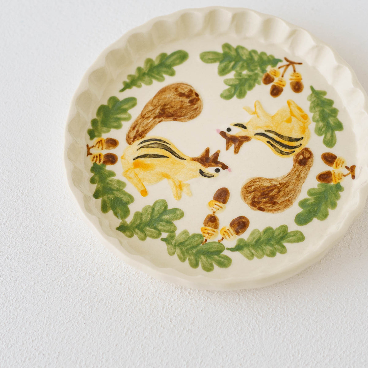Plate Squirrel SS  | Sugar Poppo