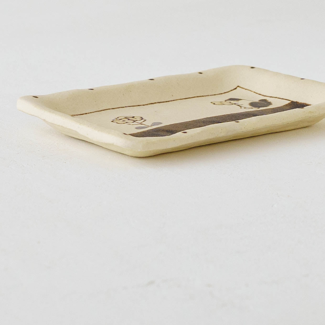 Tray S Cat | Maruban Ceramics Factory