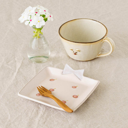 Gift box plate pink | Atelier Monora